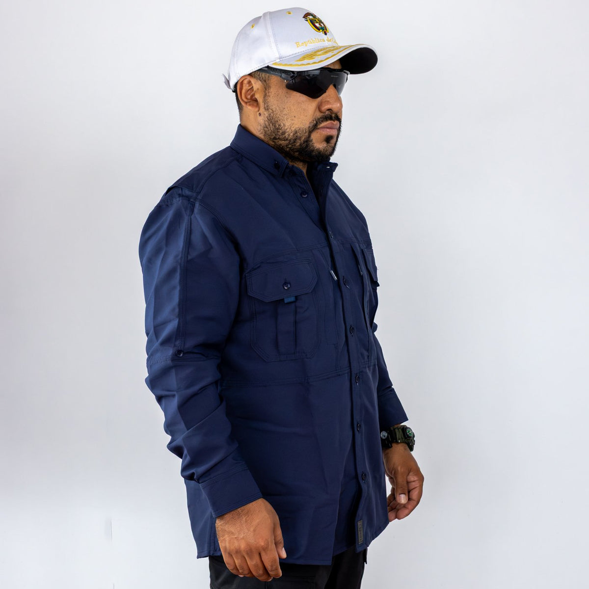 Camisa Presidencial Azul Turquí