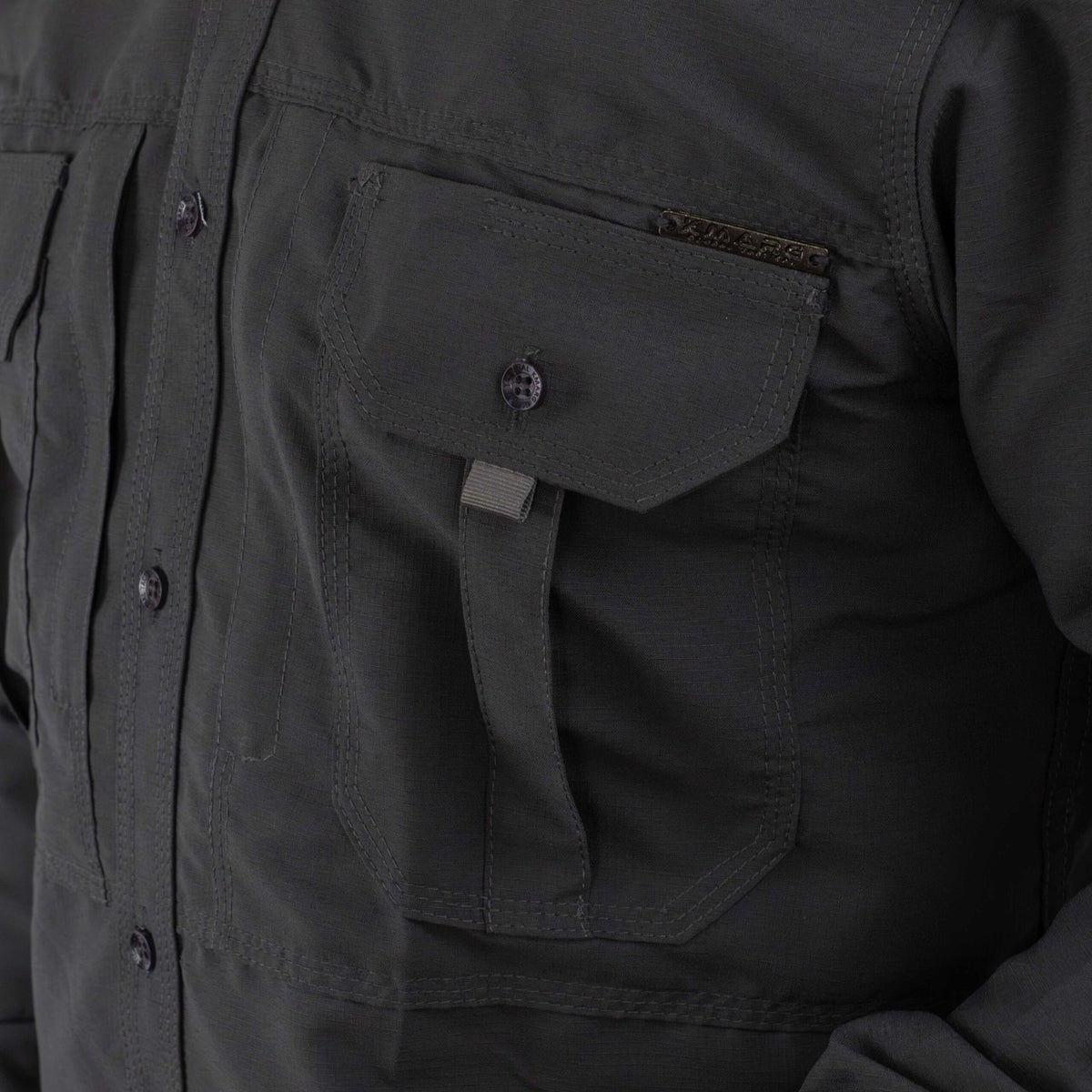 Camisa Presidencial Gris Ratón