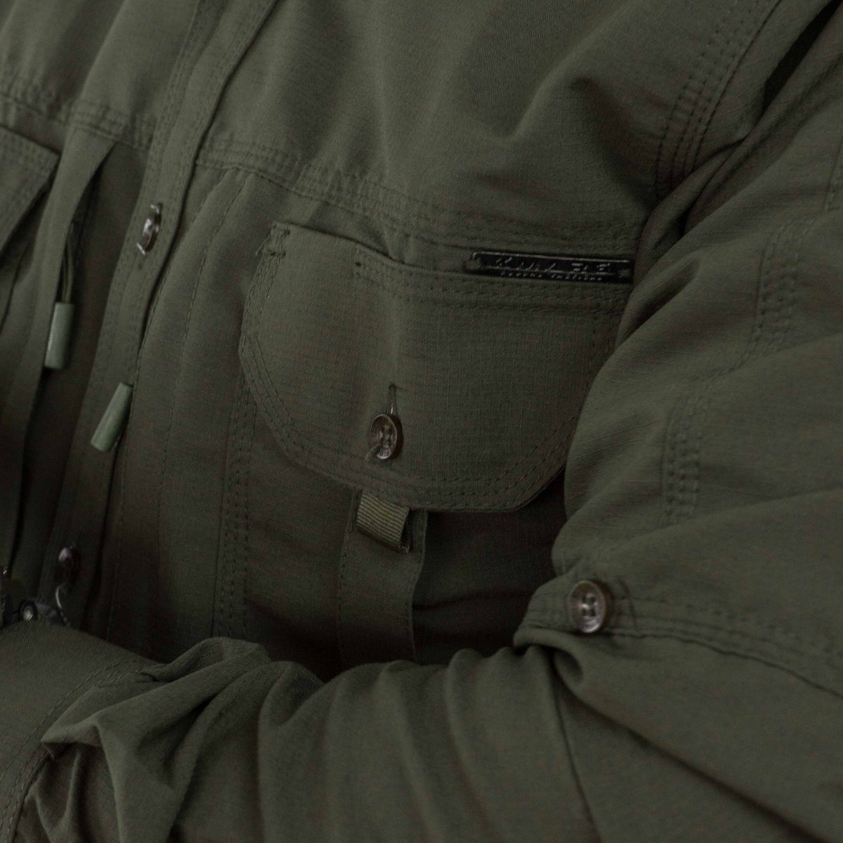 Camisa Presidencial Verde Militar