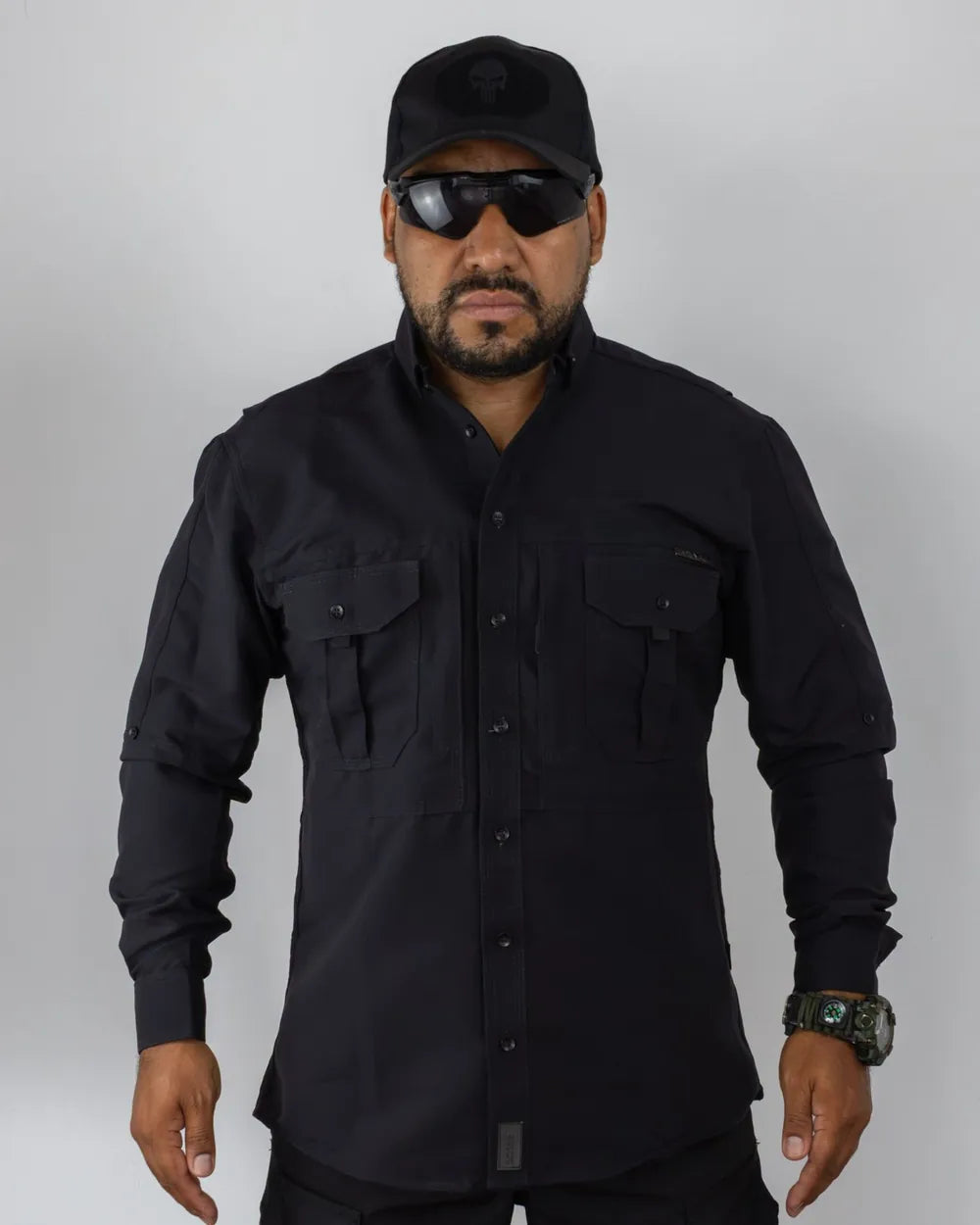 Camisa Presidencial negra