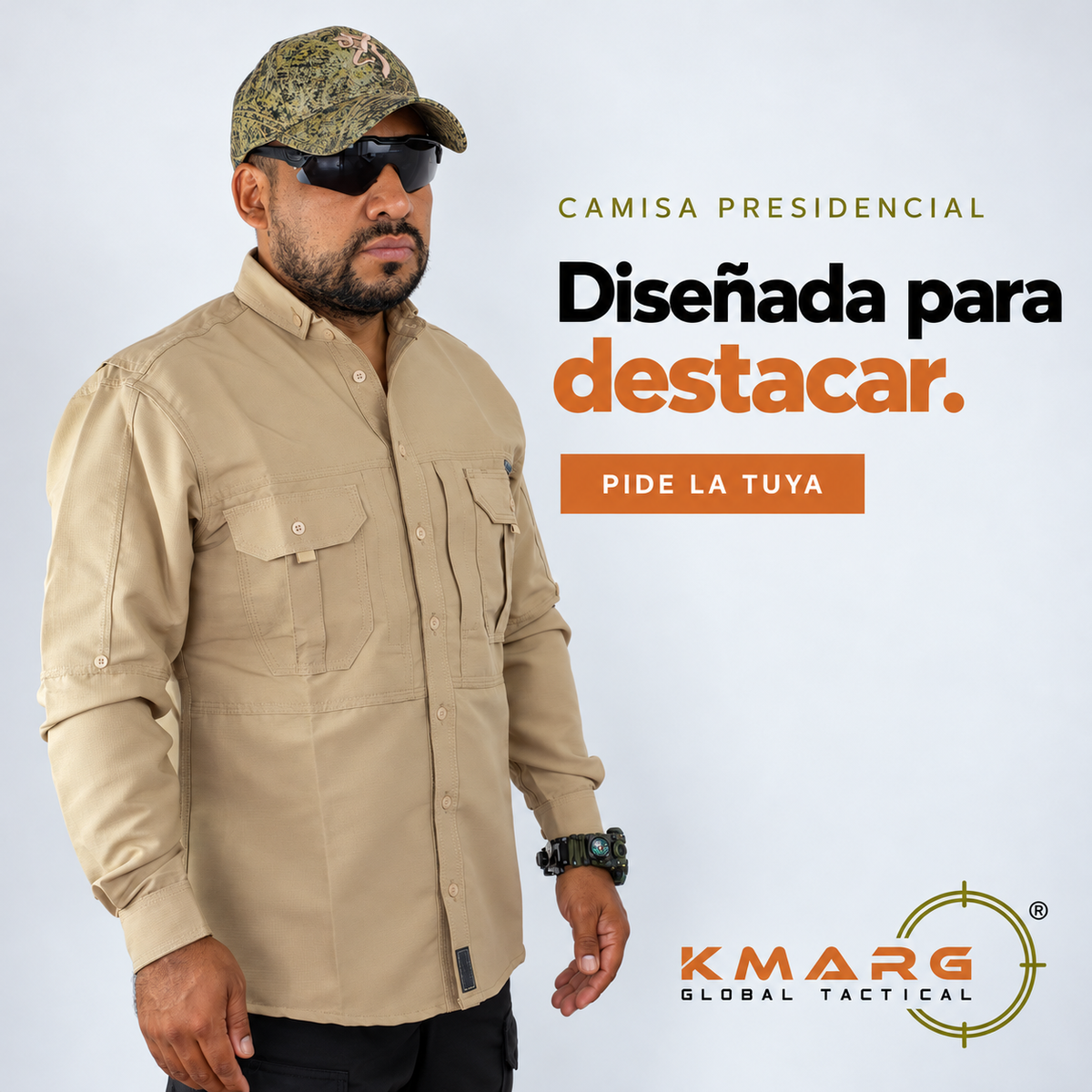 Camisa Presidencial Beige
