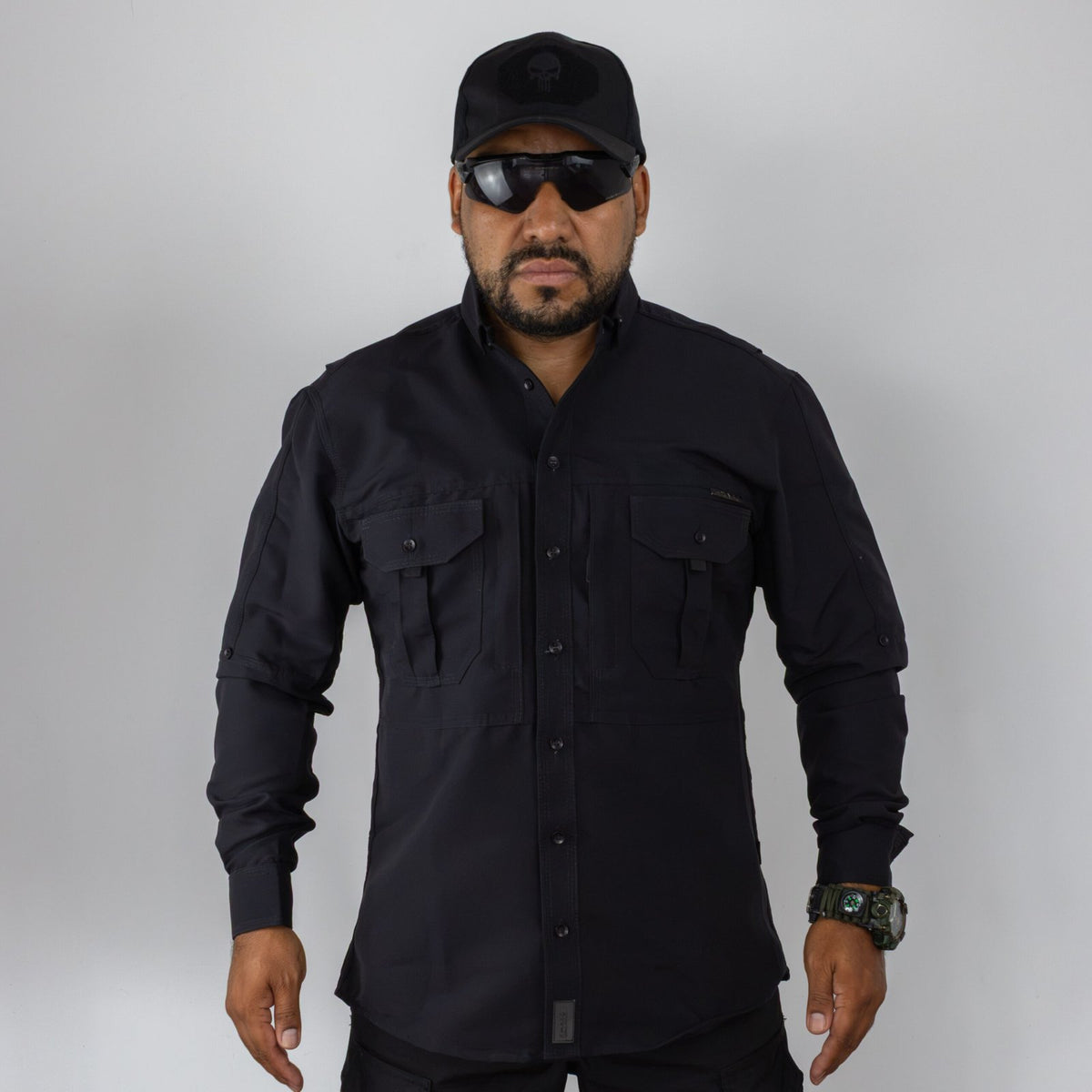 Camisa Táctica Presidencial KMARG color Negro