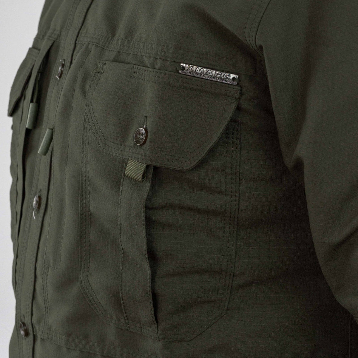 Camisa Presidencial Verde Militar